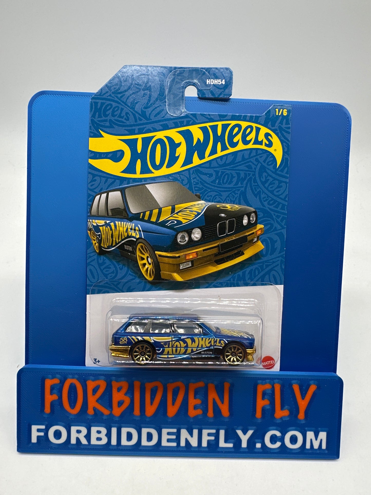 Hot Wheels Mainline - 2026 Blue & Gold 58th Anniversary Wave 2 - Set of 6