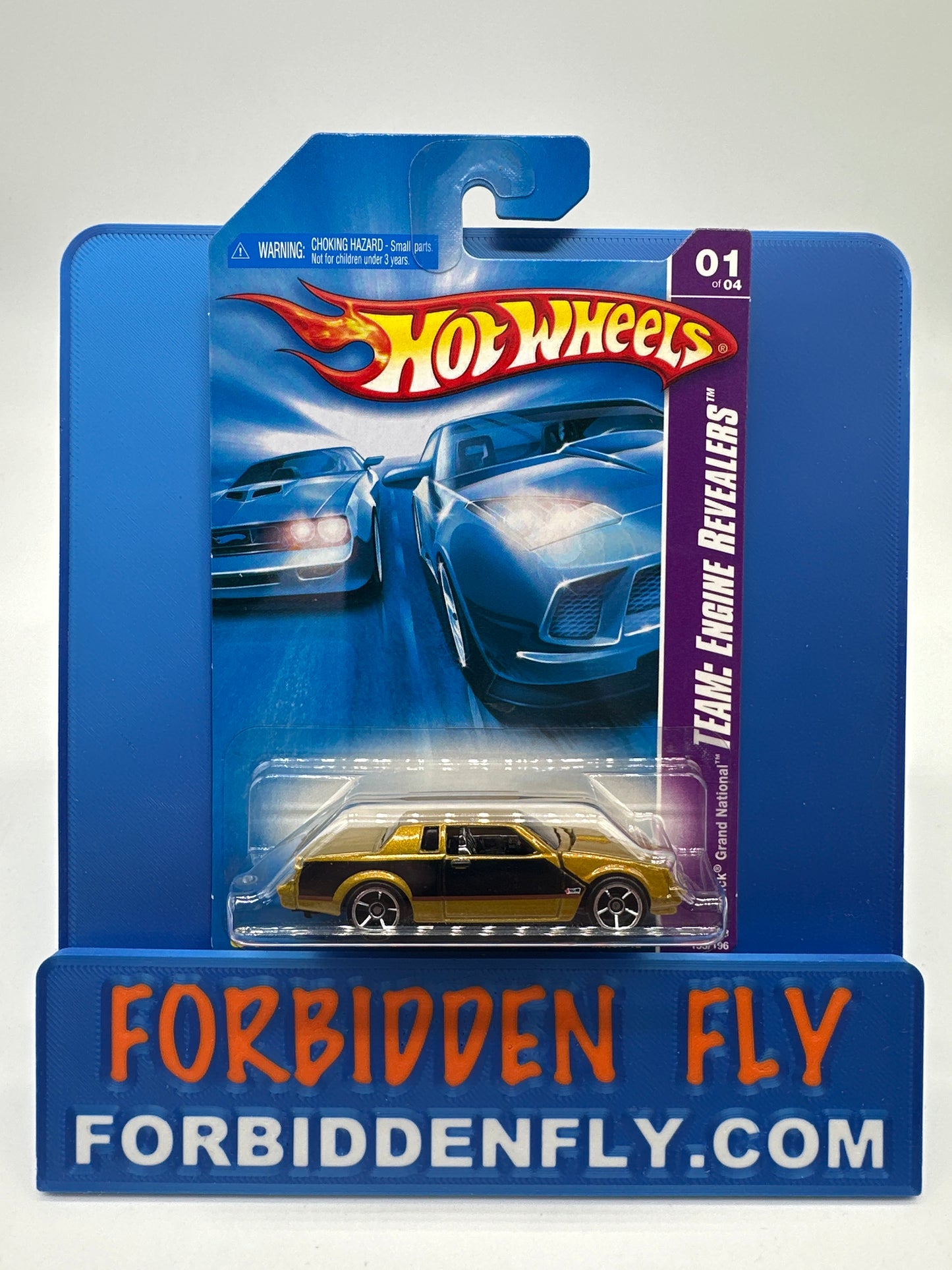 Hot Wheels Mainline - 2008 Engine Revealers Series - Buick Grand National - Gold