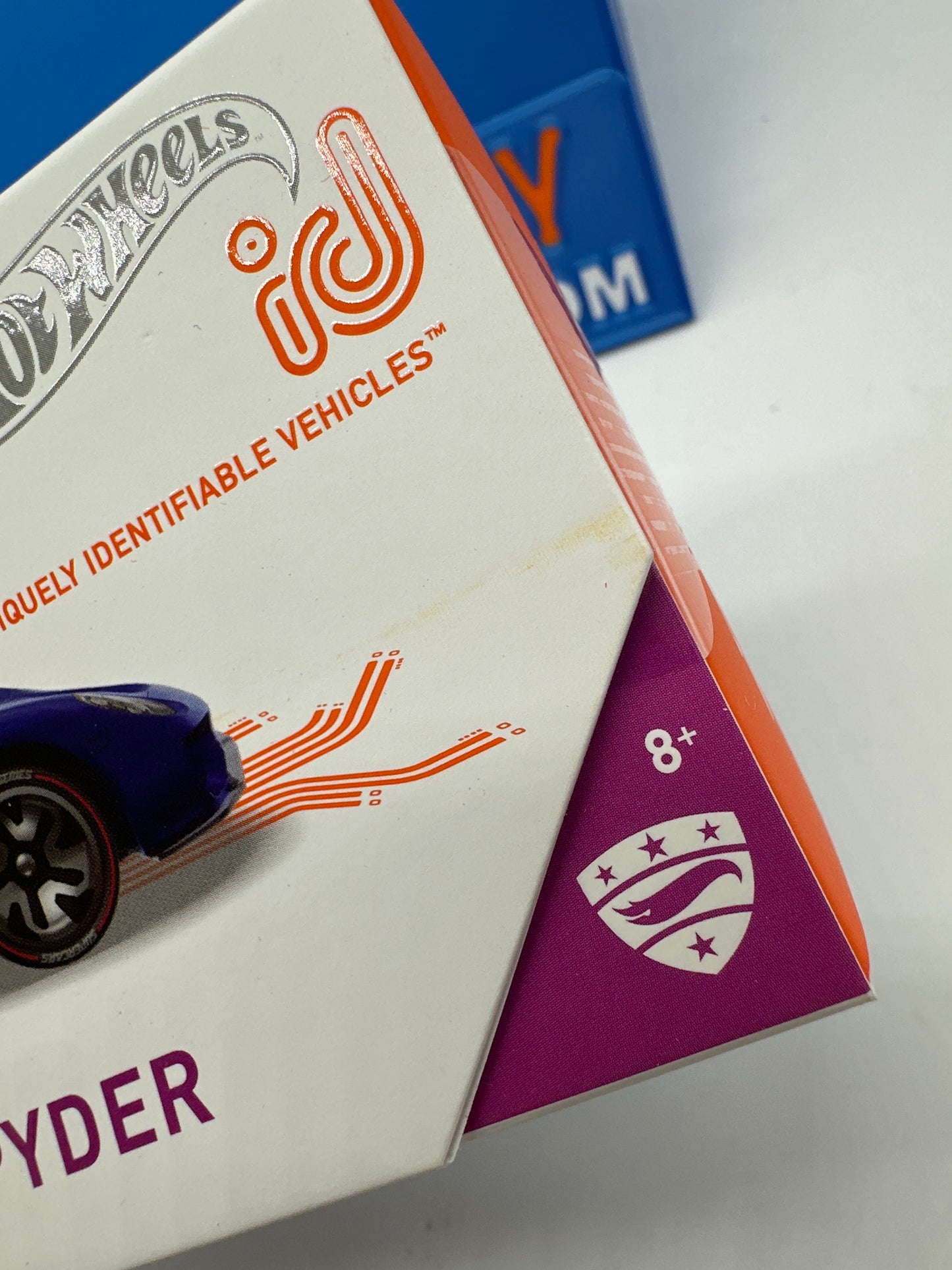 Hot Wheels Boxed Series 2 ID Car - Supercars - Porsche 918 Spyder (Blue)