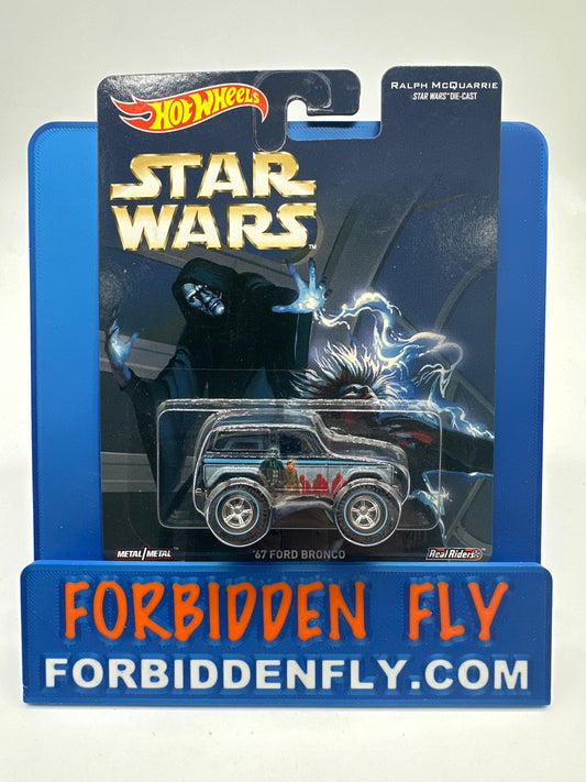Hot Wheels Pop Culture Premium - Star Wars Ralph McQuarrie Series Single - Darth & Luke ‘67 Ford Bronco