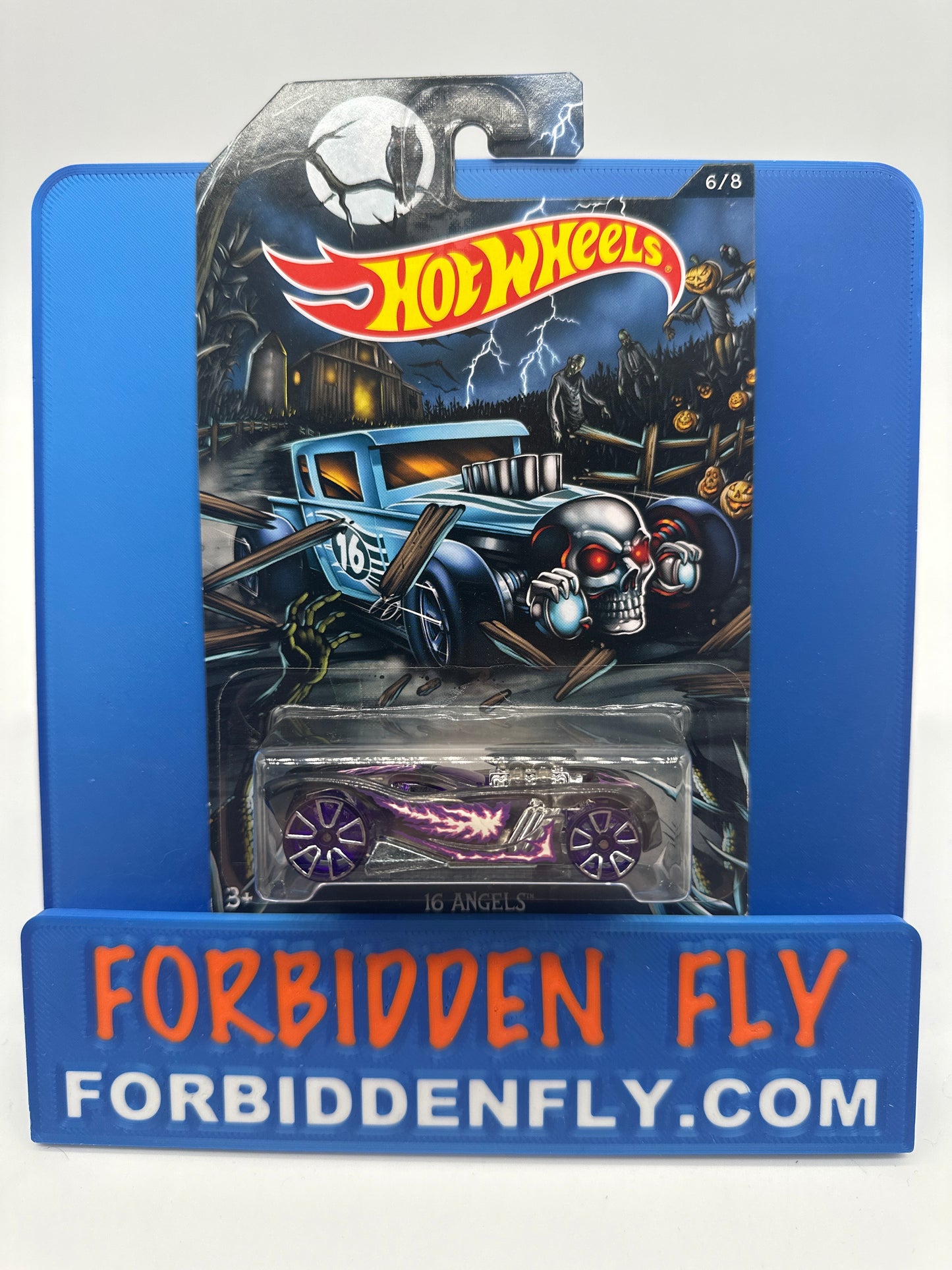 Hot Wheels - 2016 Halloween Series - Complete Set of 8