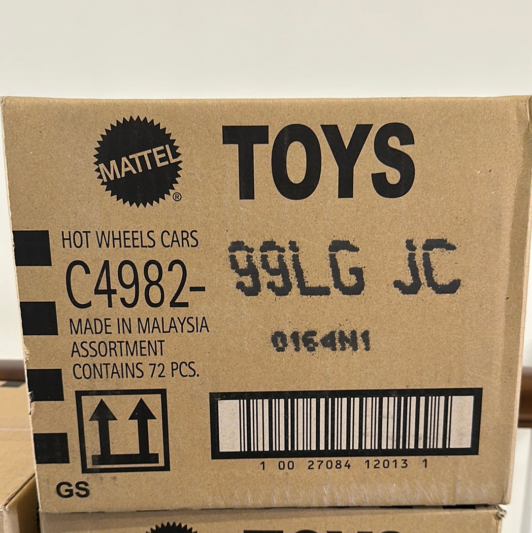 Hot Wheels - Factory Sealed International Cards Mainline Case of 72 - 2024 G Case