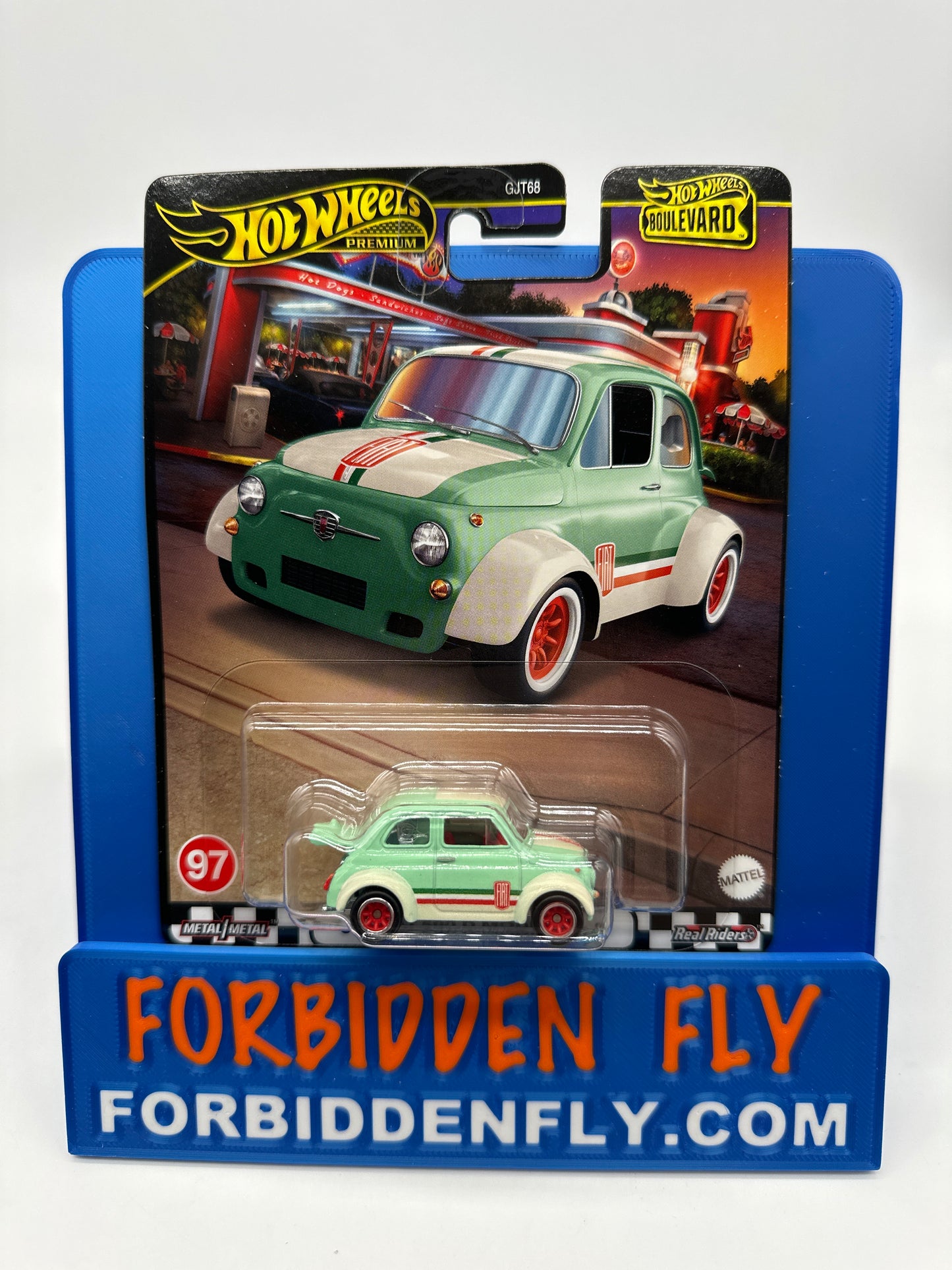 Hot Wheels Boulevard Single - #97 - ‘60s Fiat 500 D Modificado