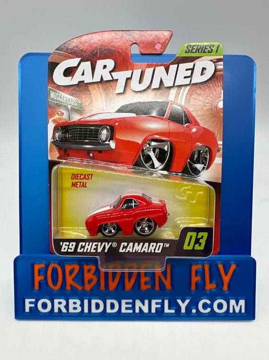 Car Tuned - Series 1 Regular Release #3 - Red ‘69 Chevy Camaro