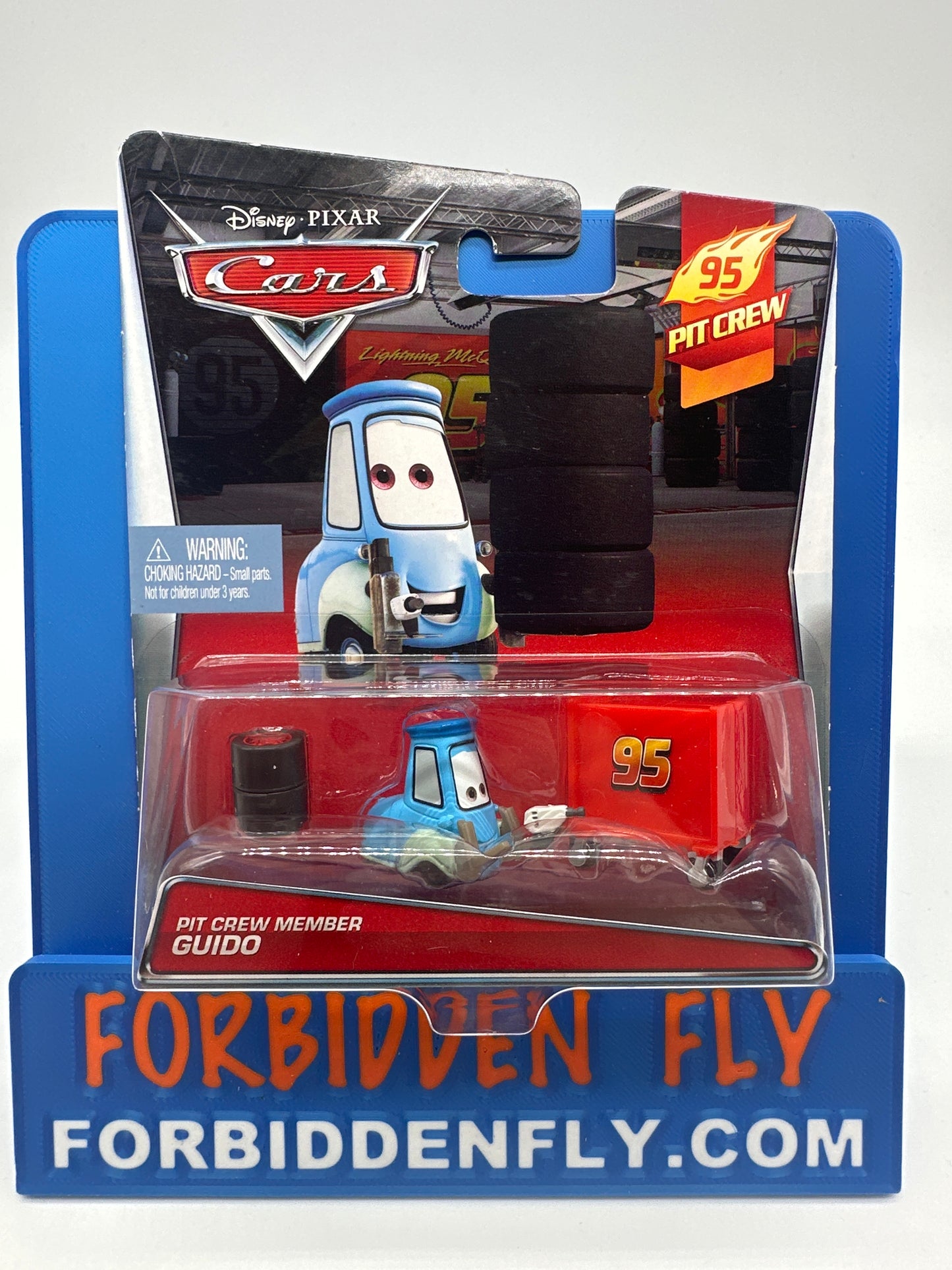 Disney Pixar Cars Movie - 95 Pit Crew Series - Pit Crew Member Guido