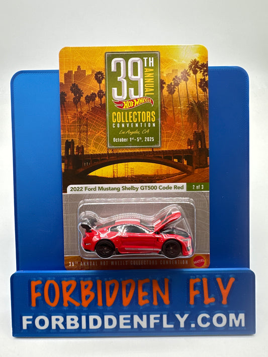 Hot Wheels 39th Annual Collector’s Convention - 2025 Los Angeles, CA - 2022 Ford Mustang Shelby GT500 Code Red