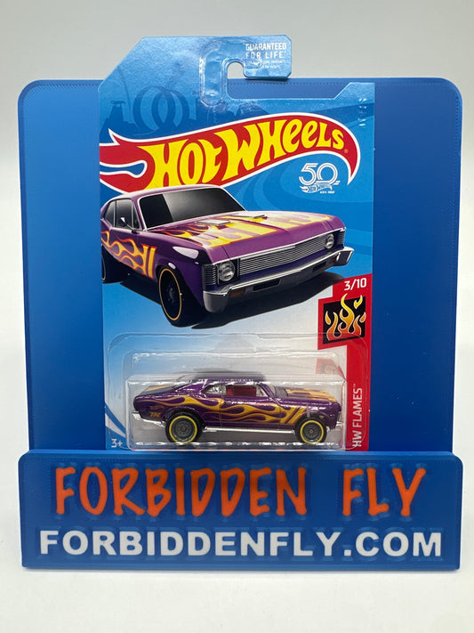 Hot Wheels Super Treasure Hunt - 2018 Super B Case - ‘68 Chevy Nova