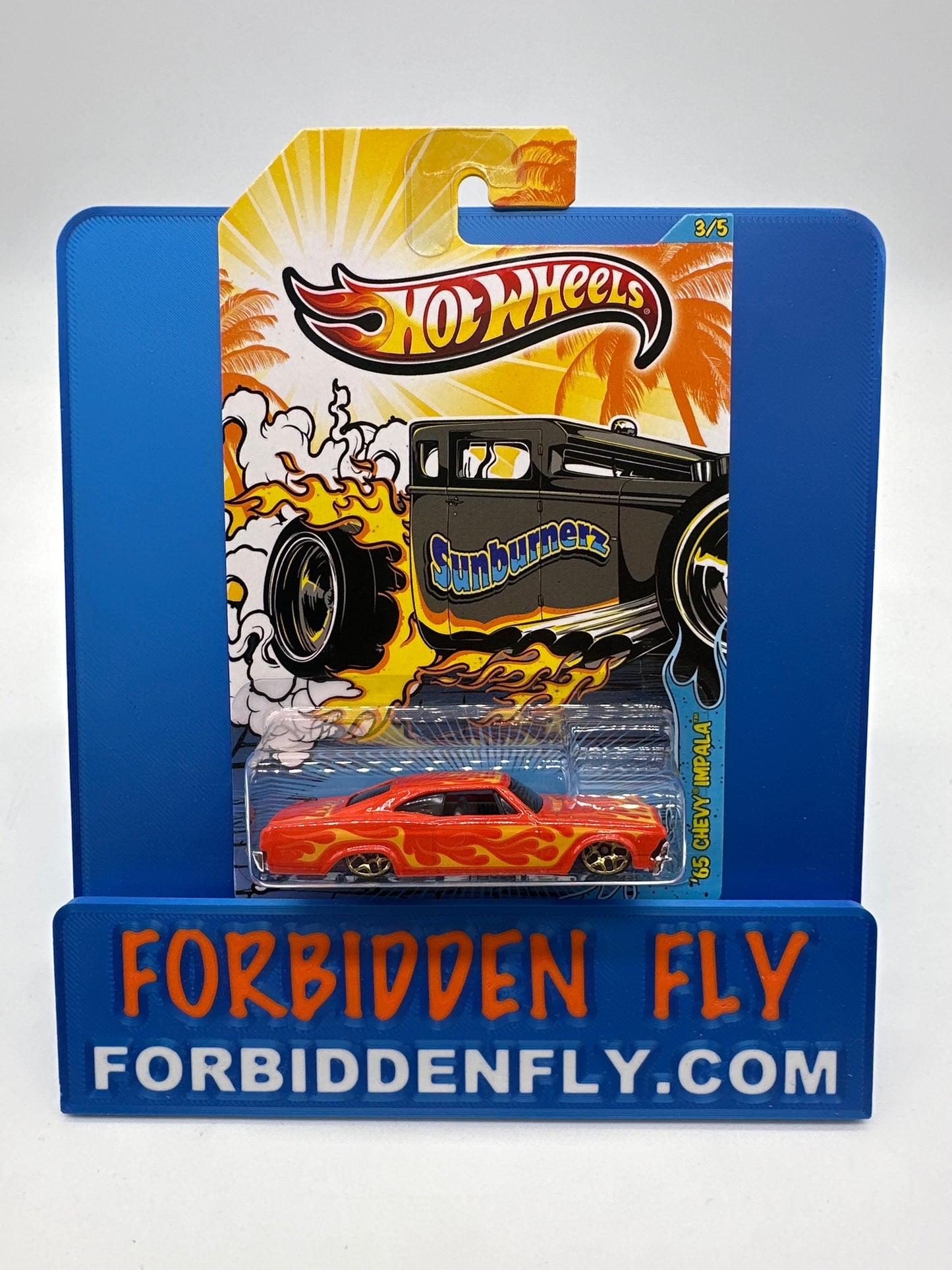 Hot Wheels - 2013 Sunburnerz Series - Complete Set of 5