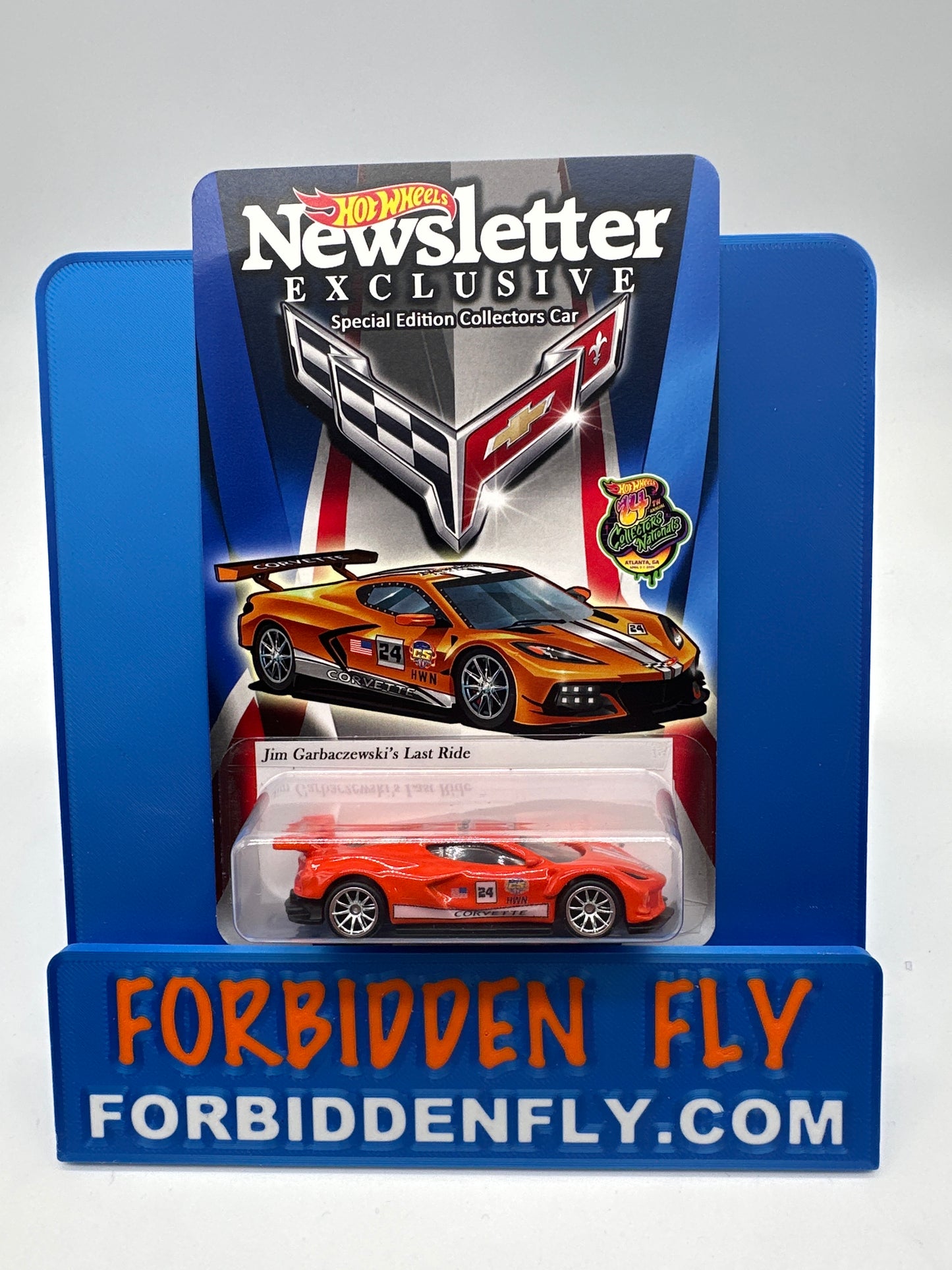 Hot Wheels 24th Annual Collector’s Nationals Convention - 2024 Atlanta, GA - Hot Wheels Newsletter Exclusive Corvette C8.R - Set Of 6