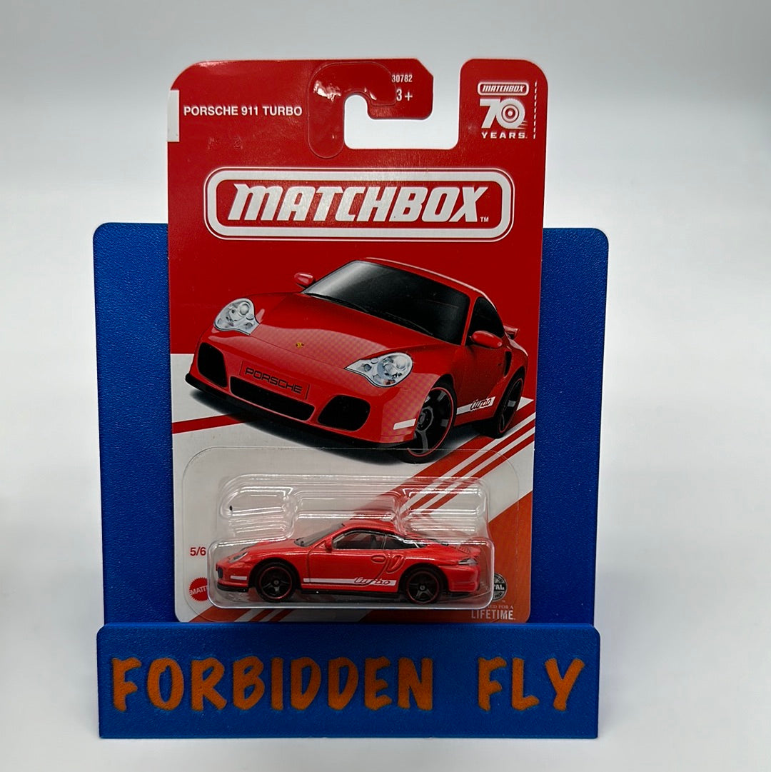 Matchbox - 2023 Target Exclusive Red Edition - Porsche 911 Turbo - Red - # 5/6