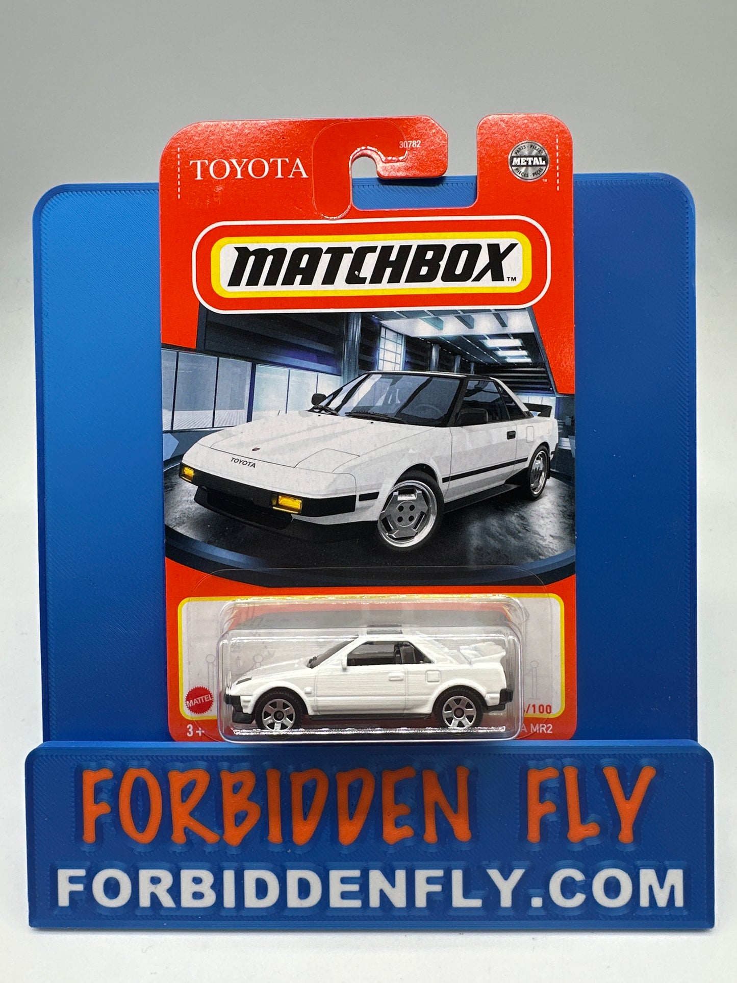 Matchbox - 2021 Mainline #14/100 - 1984 Toyota MR2 - All 4 Variations - White