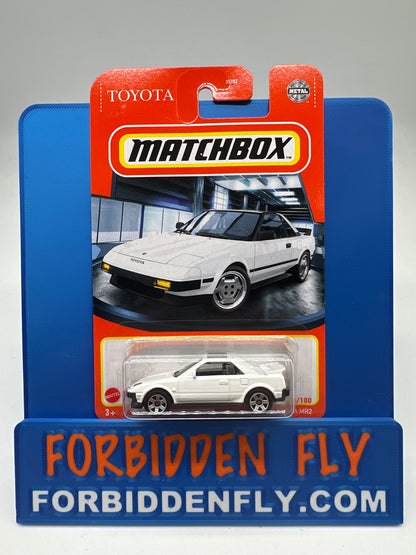 Matchbox - 2021 Mainline #14/100 - 1984 Toyota MR2 - All 4 Variations - White