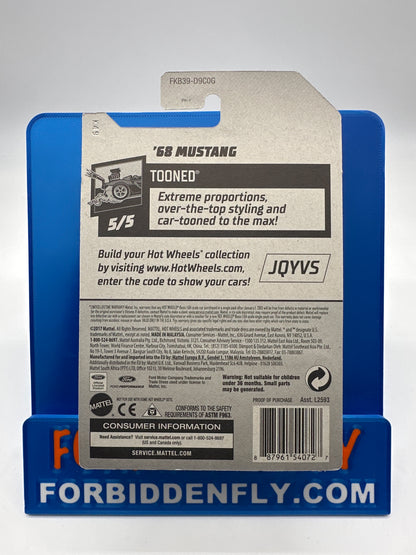 Hot Wheels Super Treasure Hunt - 2018 G Case Factory Stickered - ‘68 Mustang