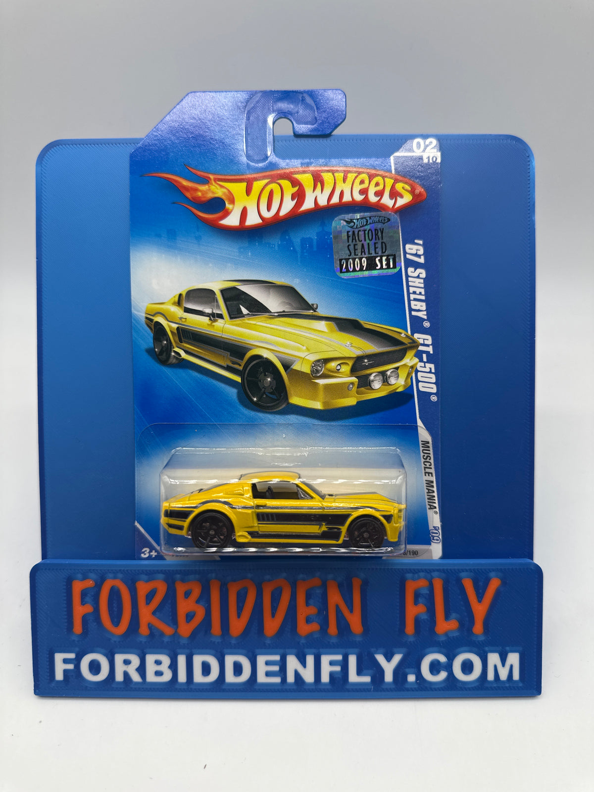Hot Wheels Mainline - 2009 Factory Stickered - Muscle Mania Series - ‘67 Shelby GT-500 - Lot Of 3