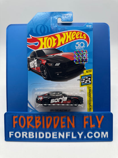 Hot Wheels Mainline - Factory Stickered 2018 - 2015 Ford Mustang GT - Lot Of 2