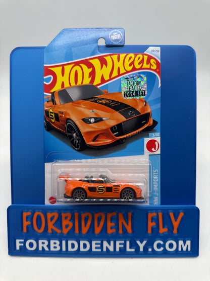Hot Wheels Mainline - Factory Stickered 2024 - ‘15 Mazda MX-5 Miata - Lot Of 2