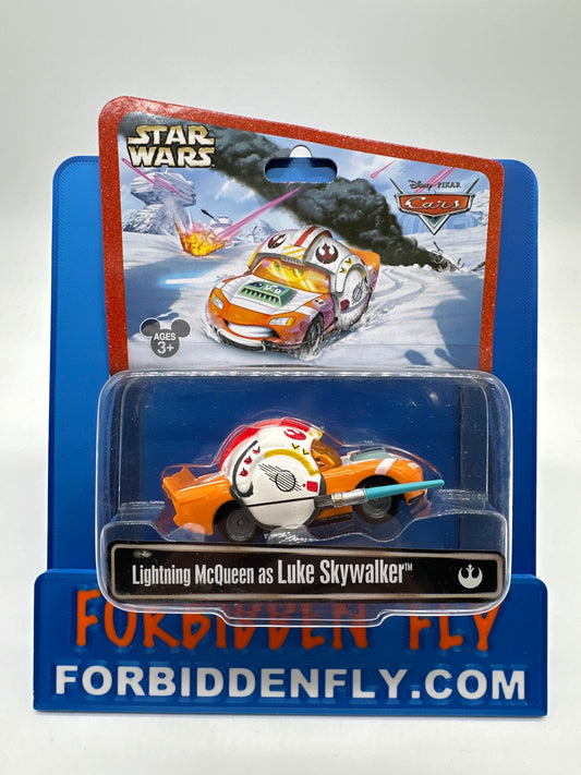 Disney Pixar Cars Movie - Disney Store Parks Exclusive Star Wars Series - Lightning McQueen as Luke Skywalker