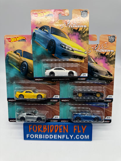 Hot Wheels Car Culture - Street Tuners Premium Set of 5
