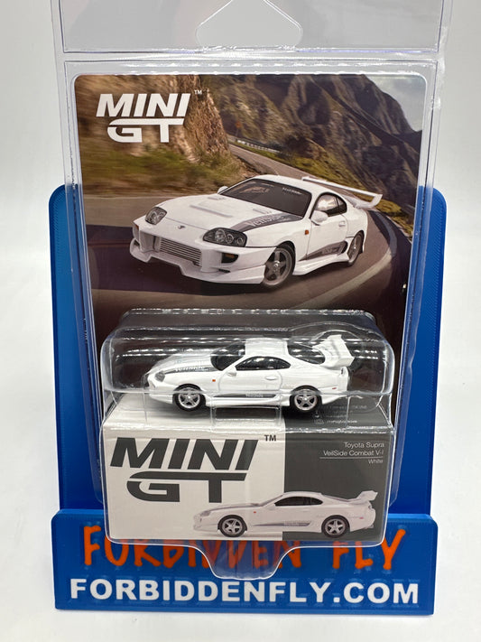 Mini GT Regular Release #1104 - Toyota Supra VeilSide Combat V-1 - White