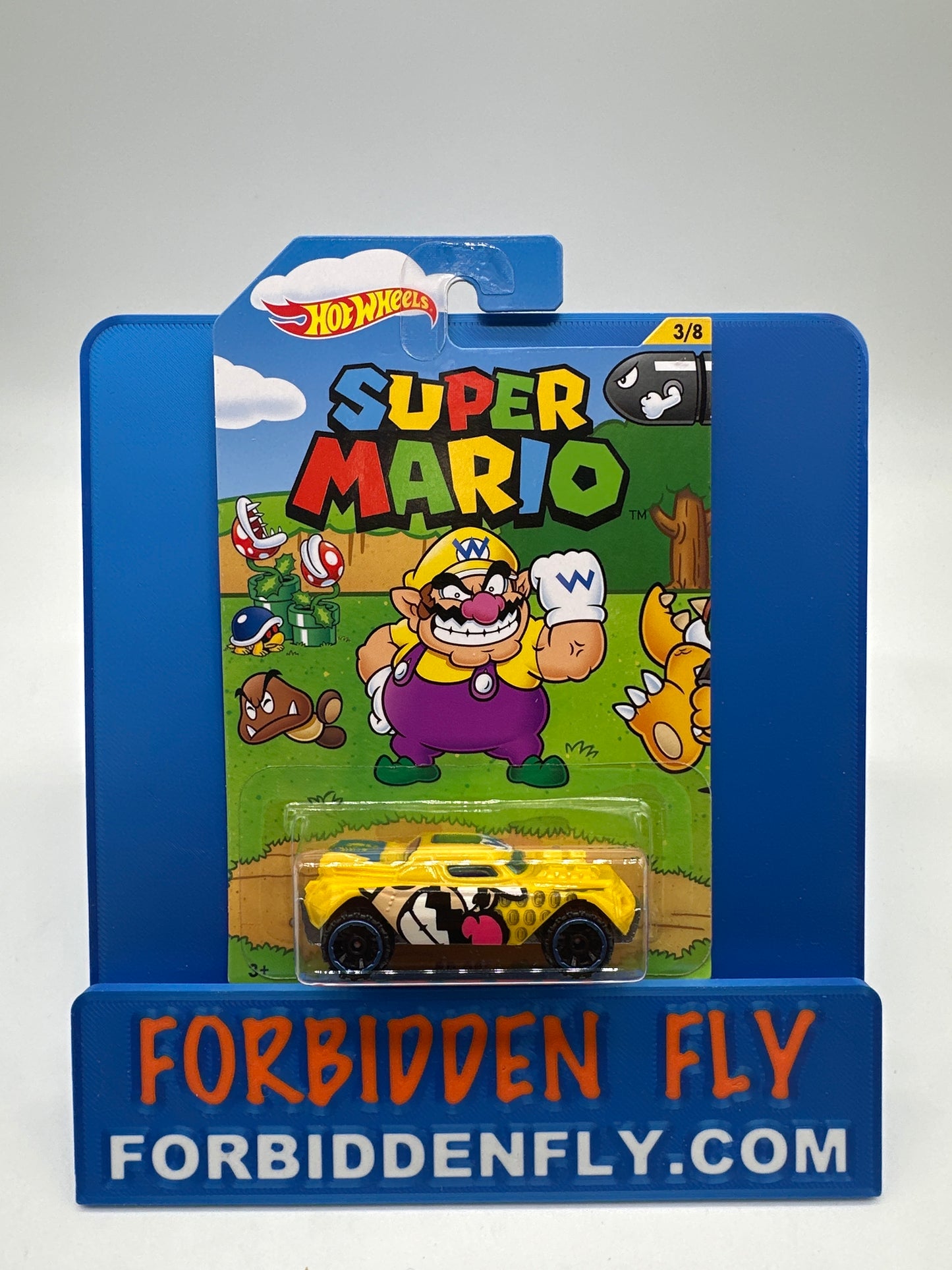 Hot Wheels - 2016 Wal Mart Exclusive - Nintendo Super Mario Series - Complete Set of 8