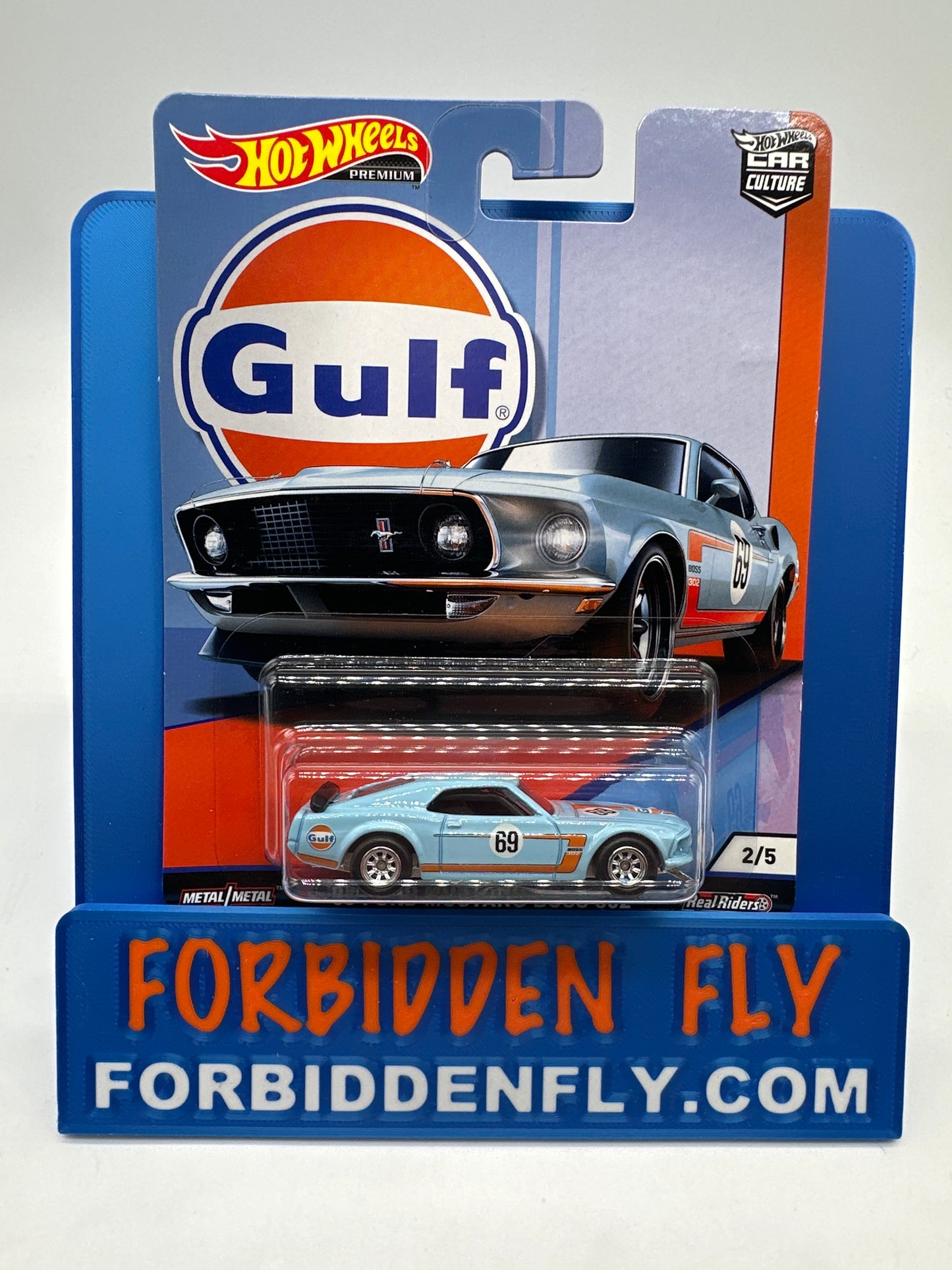 Hot Wheels Car Culture - Gulf Gas Premium Set of 5
