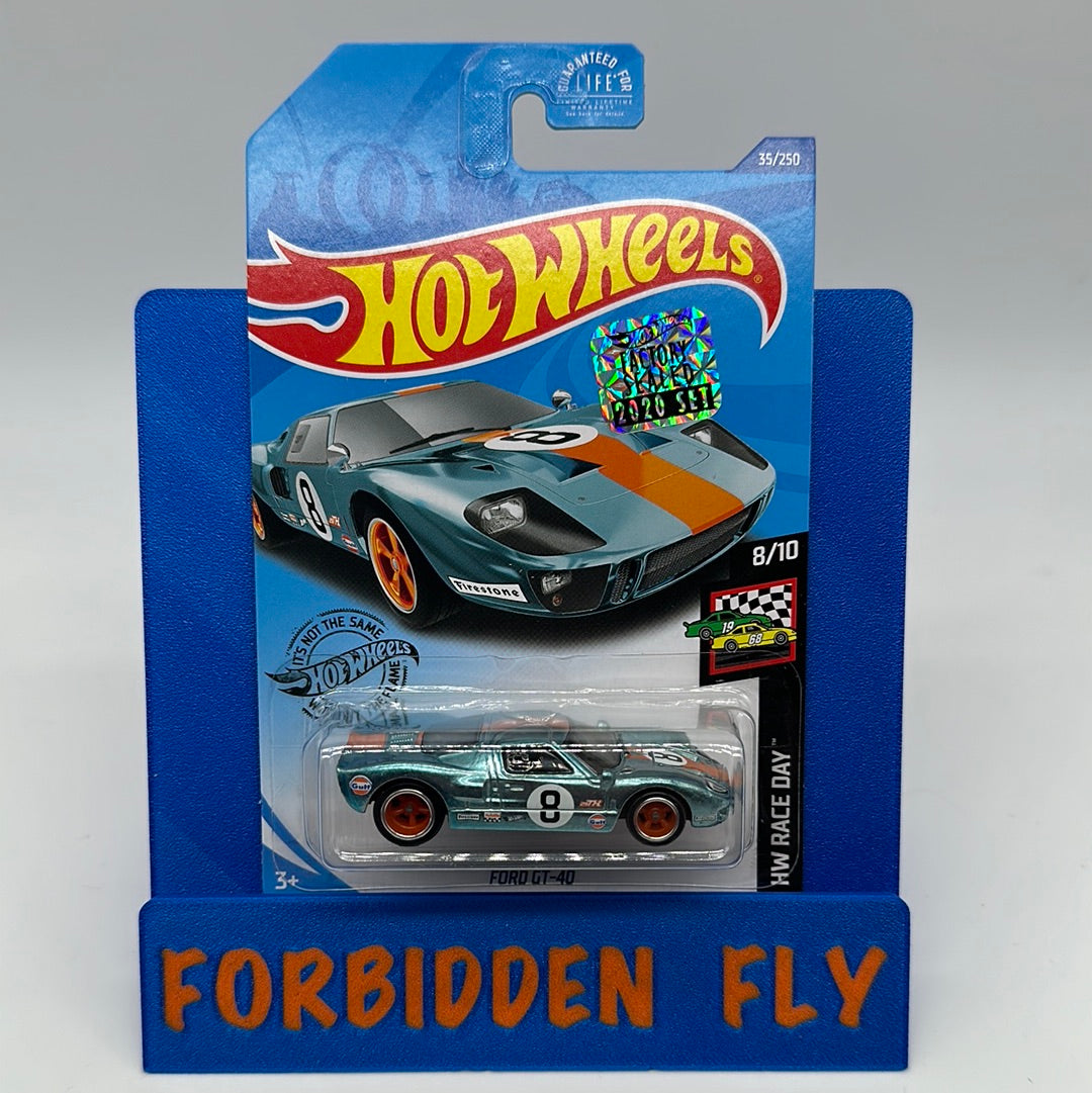 Hot Wheels 2020 Super Treasure Hunt - Factory Stickered - Gulf Ford GT-40
