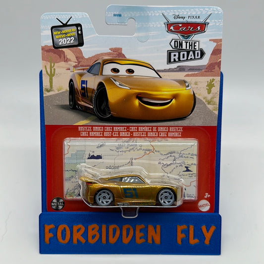 Disney Pixar Cars Movie - On the Road - Rusteze Dinoco Cruz Ramirez