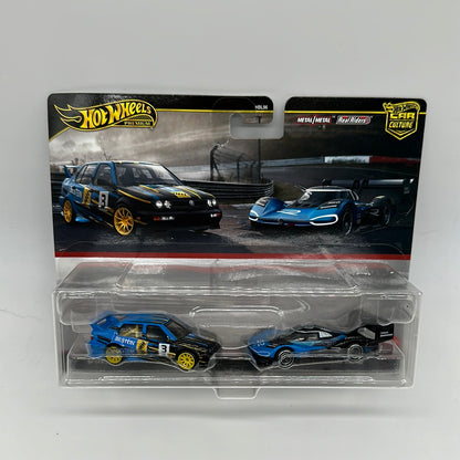 Hot Wheels Car Culture - Target Exclusive Premium 2 Pack - Volkswagen Jetta MK3 & Volkswagen ID R