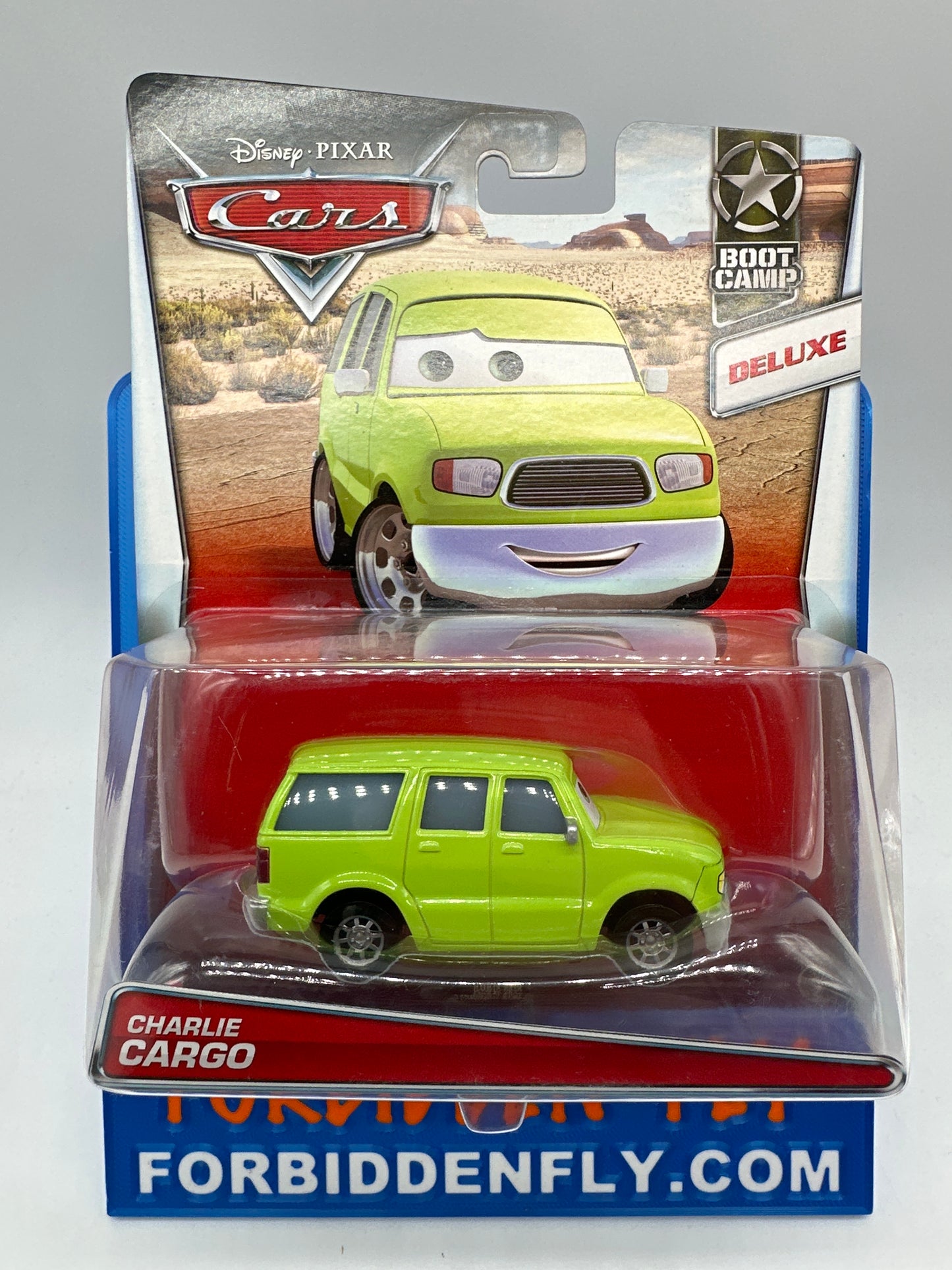 Disney Pixar Cars Movie - Sarge’s Boot Camp Series Deluxe Size - Charlie Cargo