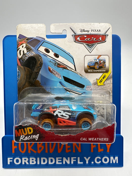 Disney Pixar Cars Movie - Mud Racing Series - Cal Weathers