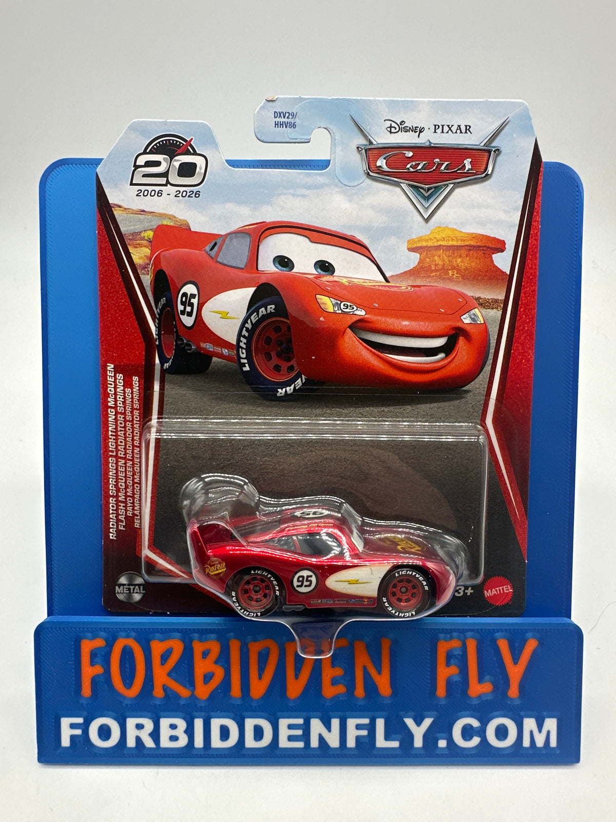 Disney Pixar Cars Movie - 20 Year Anniversary Release - Radiator Springs Lightning McQueen