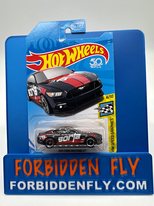 Hot Wheels Super Treasure Hunt - 2018 D Case - 2015 Ford Mustang GT