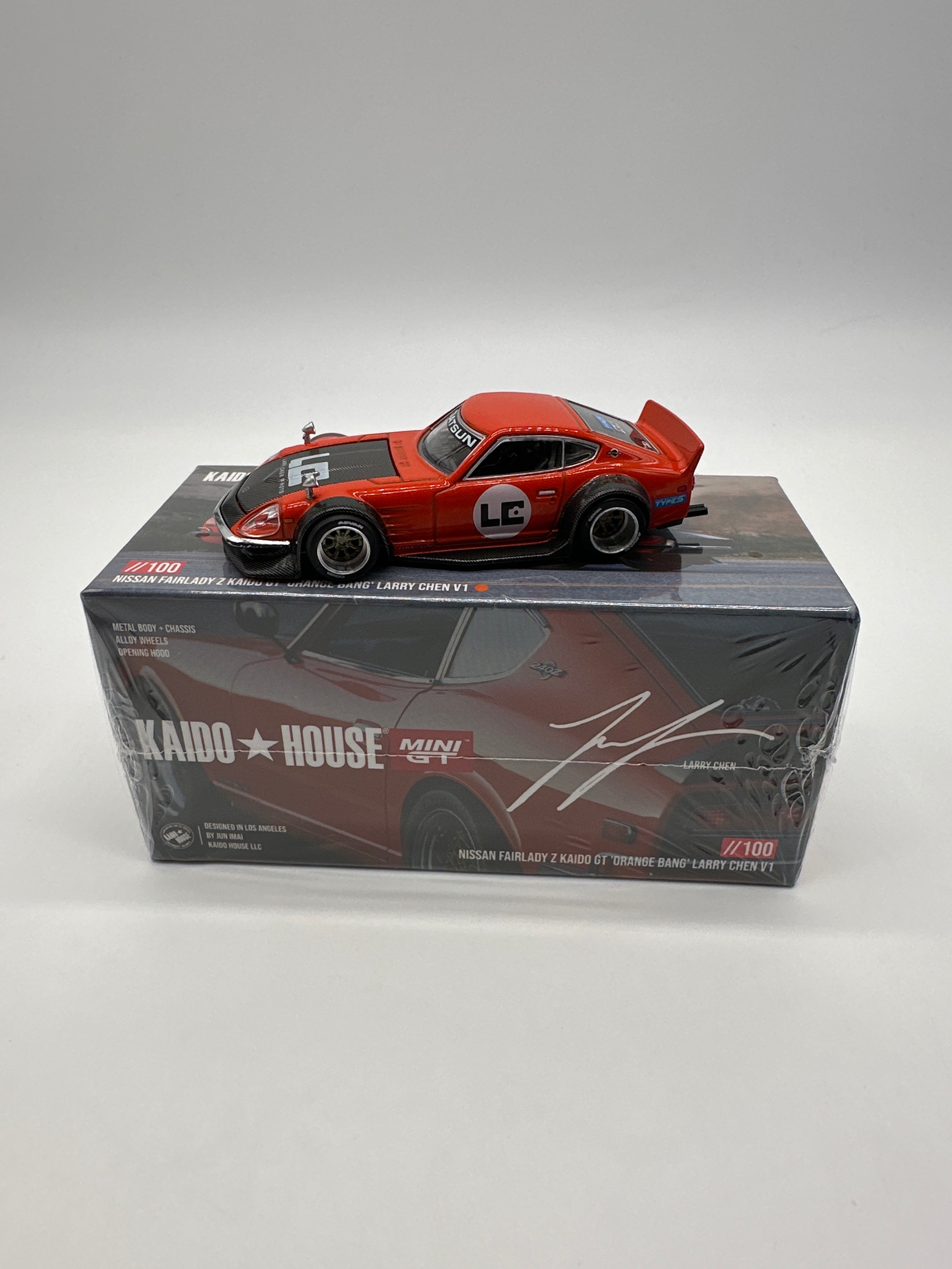 限定MINIGT KAIDO★HOUSE DATSUB 131 チェイス Kaido House 131 Datsun Street 510 - Black/Yellow/Green