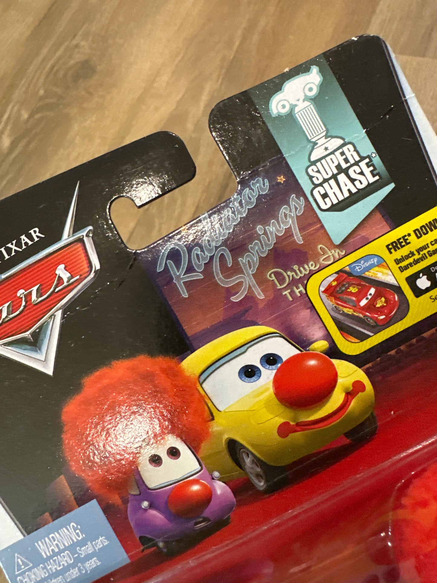 Disney Pixar Cars Movie - Super Chase - Circus Forklift & Circus GT