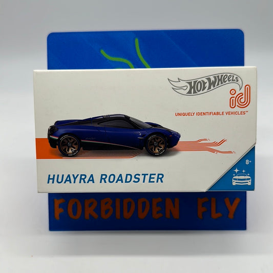 Hot Wheels Boxed Series 1 ID Car - Factory Fresh - Pagani Huayra Roadster - Blue