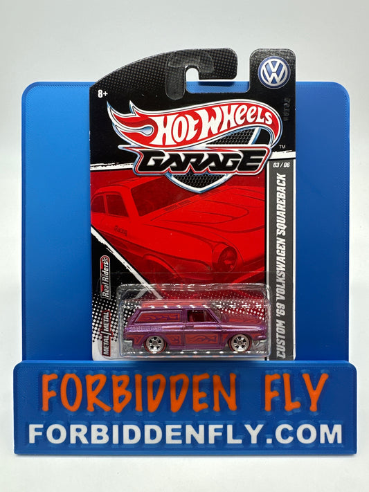 Hot Wheels Premium - HW Garage Series (VW) - Purple Custom ‘69 Volkswagen Squareback (#3/6)