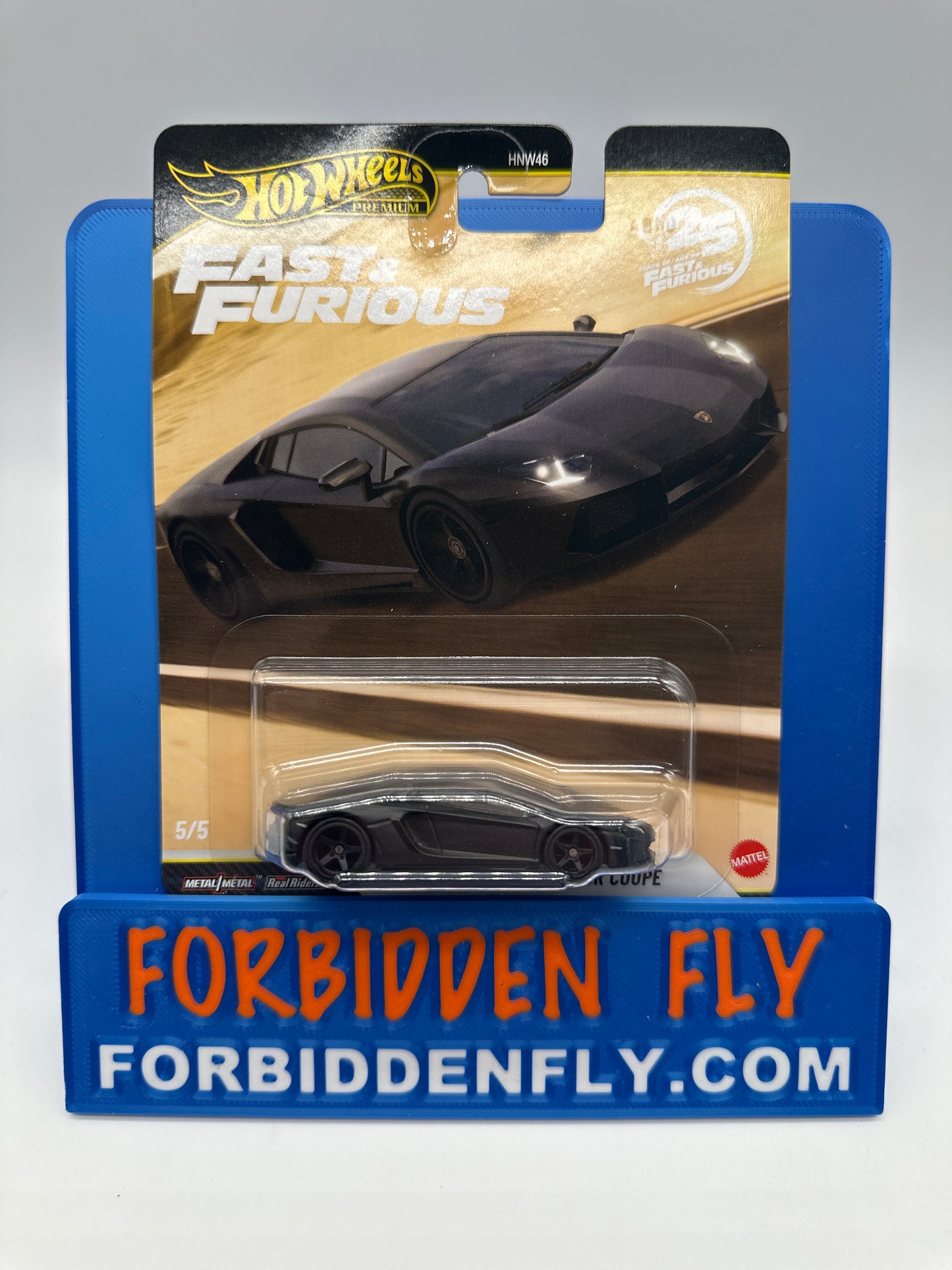 Hot Wheels Premium - Fast & Furious 25 Years Of Fast & Furious - 2026 Mix P - Set of 5