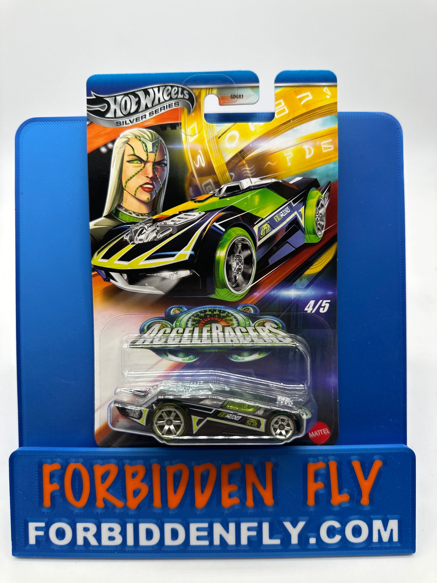 Hot Wheels 2025 Silver Series - Wal Mart Exclusive - AcceleRacers Series - Complete Set Of 5