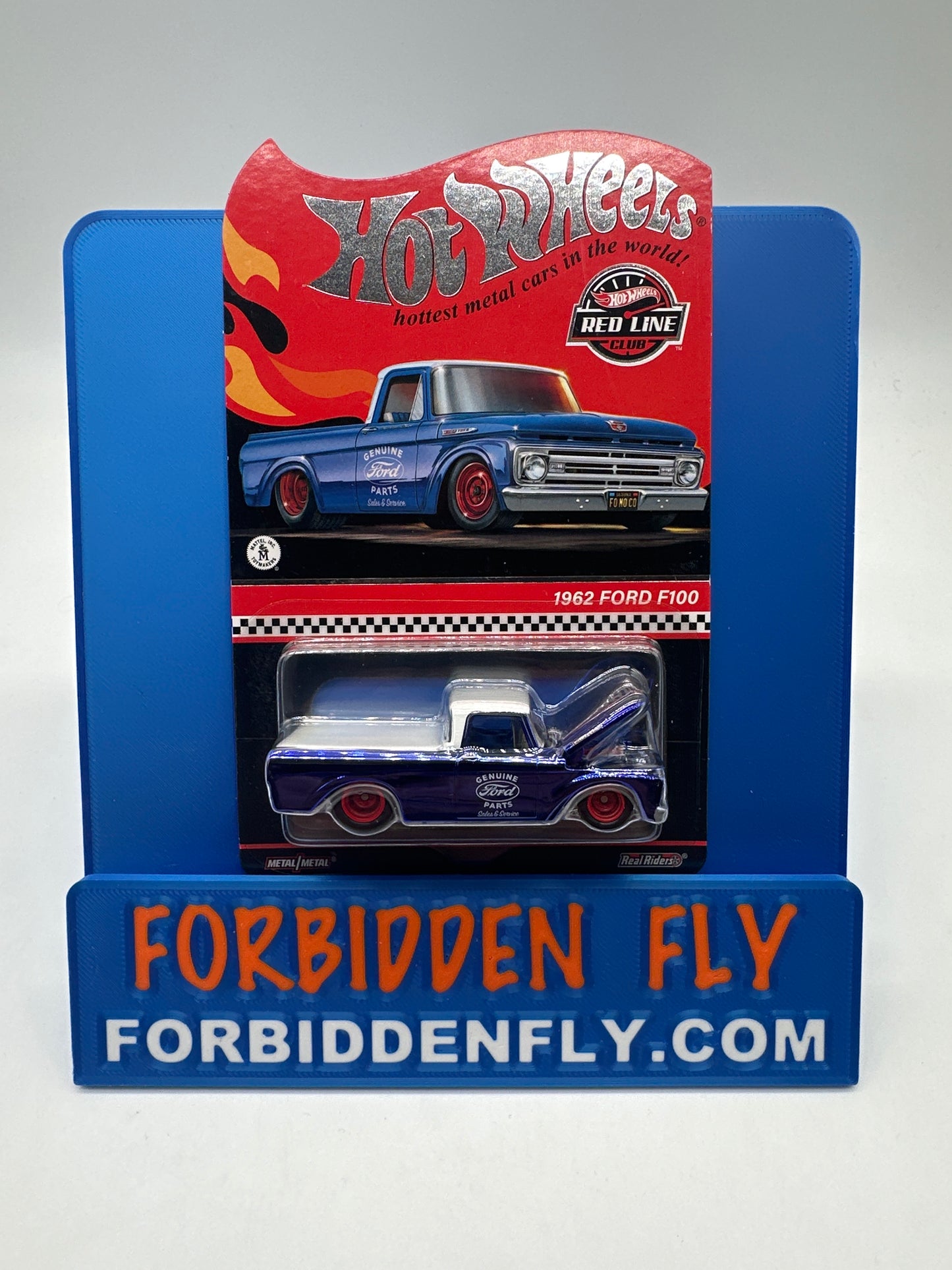 Hot Wheels RLC Red Line Club - 2022 Release - Blue 1962 Ford F100