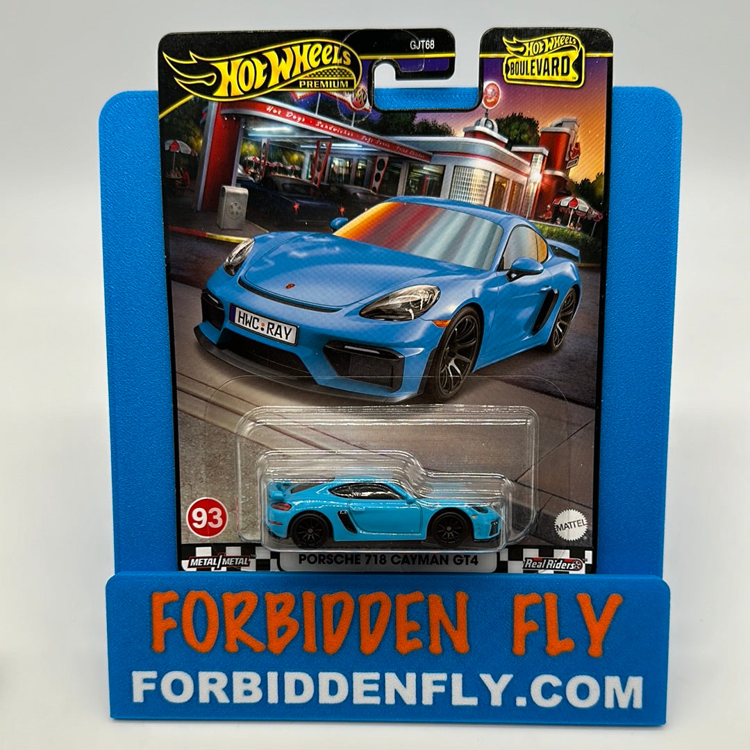 Hot Wheels Boulevard Single - #93 - Porsche 718 Cayman GT4
