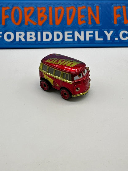 Disney Pixar Cars Movie Metal Mini Racers - 2021 Series 1 - Loose - Rusteze Wrap Fillmore