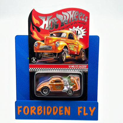 Hot Wheels RLC Red Line Club - 2019 Release - ‘41 Willy’s Gasser - Talkin’ Bout - Orange