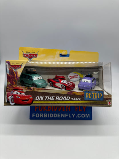 Disney Pixar Cars Movie - RD TR1P (Road Trip) On The Road 3 Three Pack