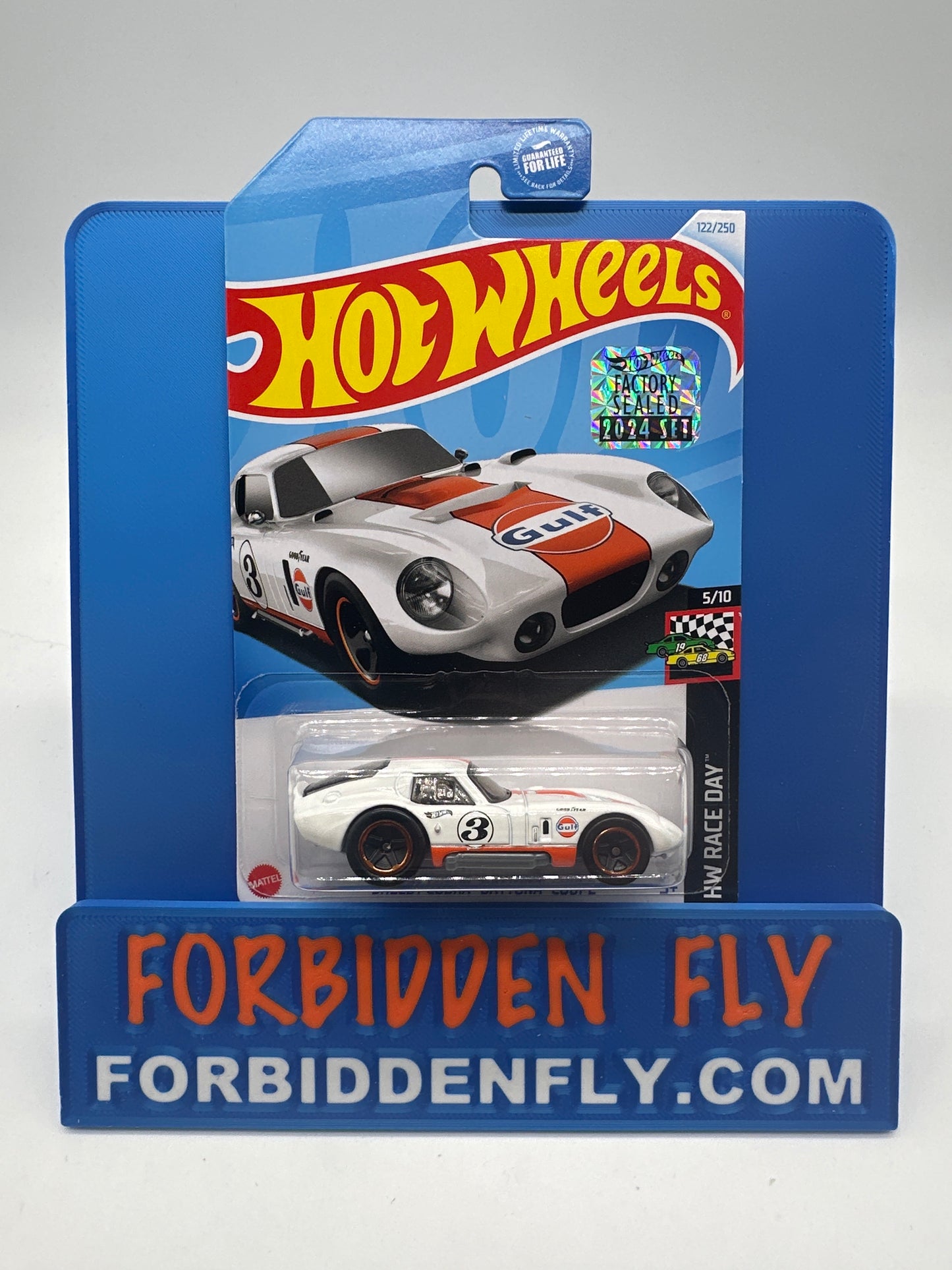 Hot Wheels Mainline - Factory Stickered 2024 - Shelby Cobra Daytona Coupe - Lot Of 3