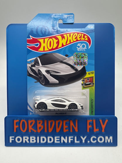 Hot Wheels Mainline - Factory Stickered 2018 - McLaren P1 - Lot Of 2