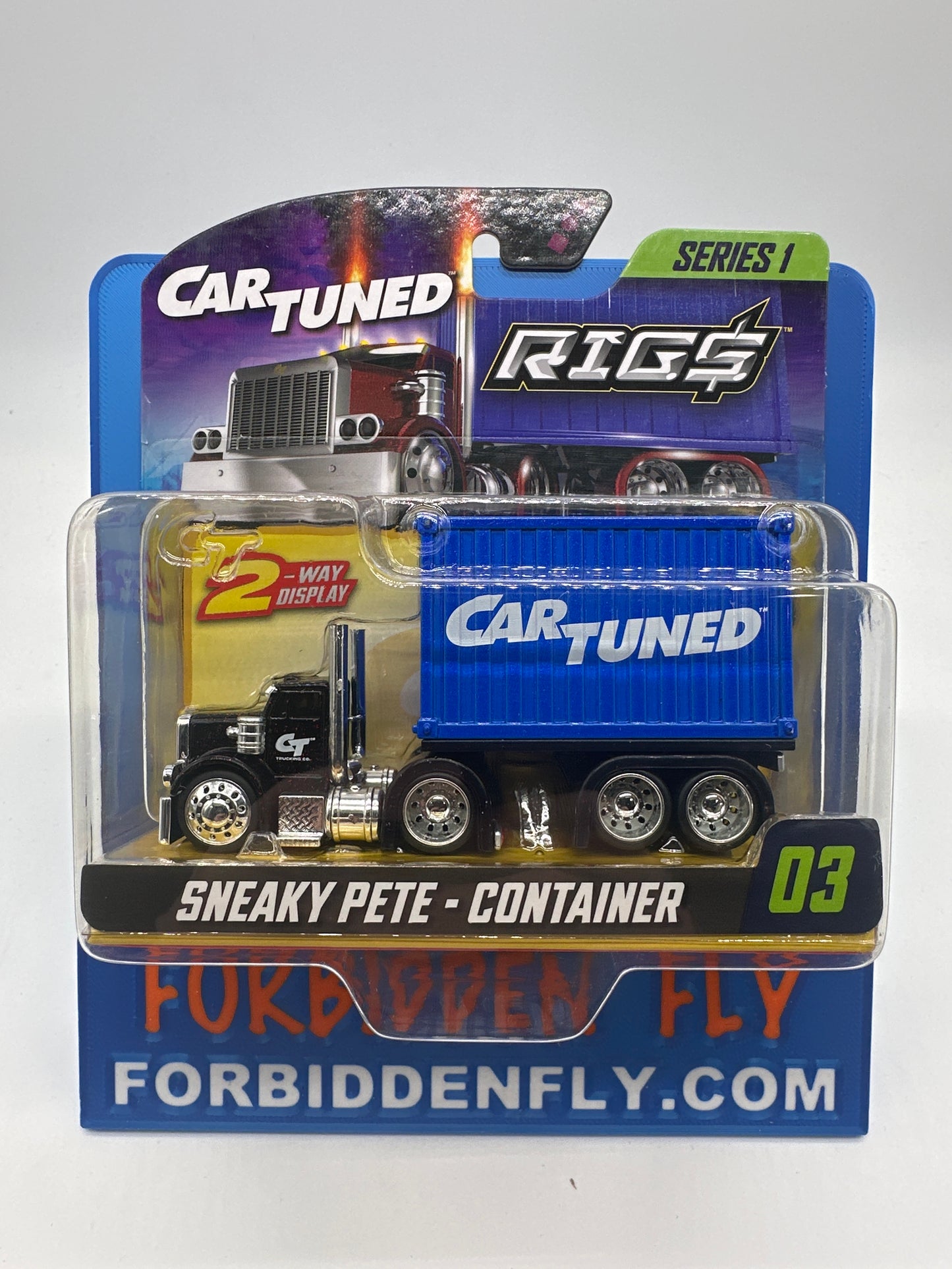 CarTuned - Rigs (Rig$) Series 1 - #03 Sneaky Pete - Black & Blue