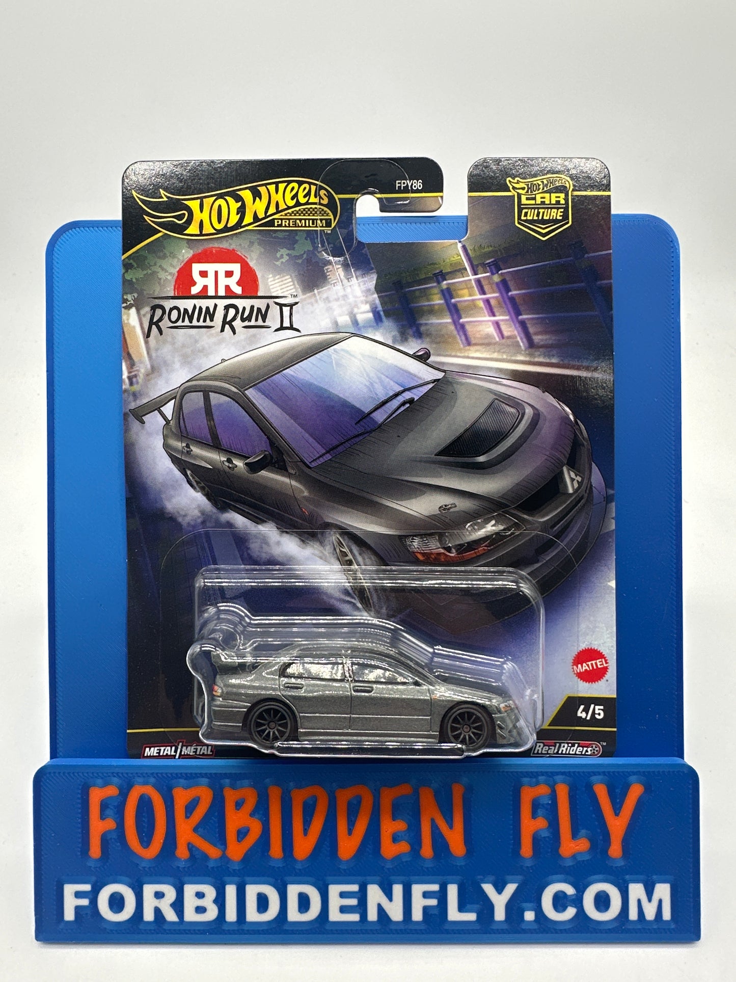 Hot Wheels Car Culture Premium - 2025 Ronin Run II Series - #4/5 - Mitsubishi Lancer Evolution IX - Single Car