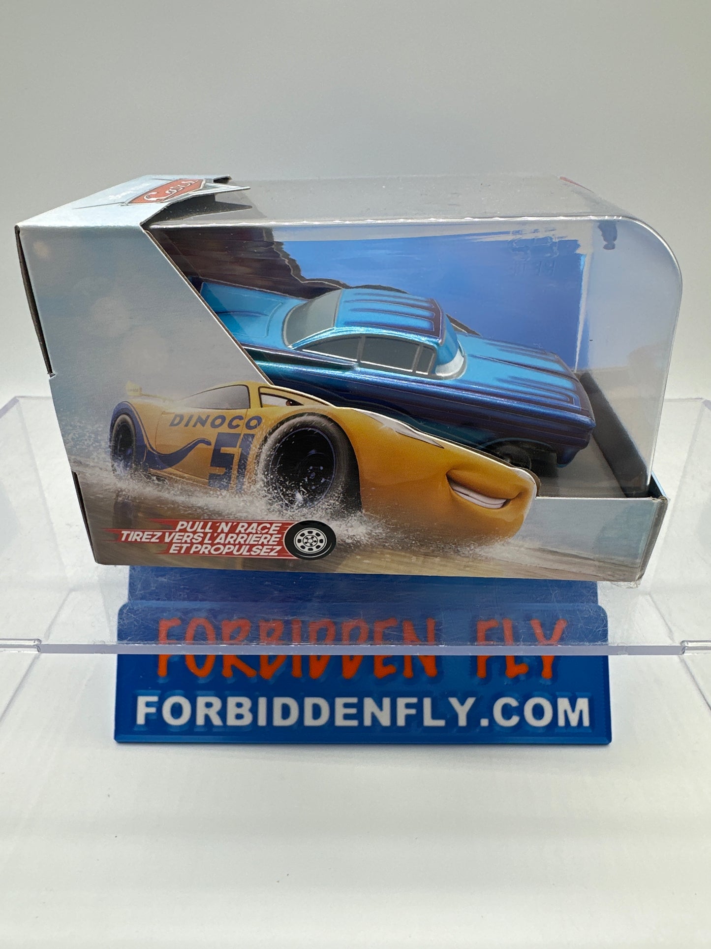 Disney Pixar Cars Movie - Disney Store Parks 1:43 Exclusive “Pull ‘n’ Race” Pullback Racing Action - Blue Intro Ramone