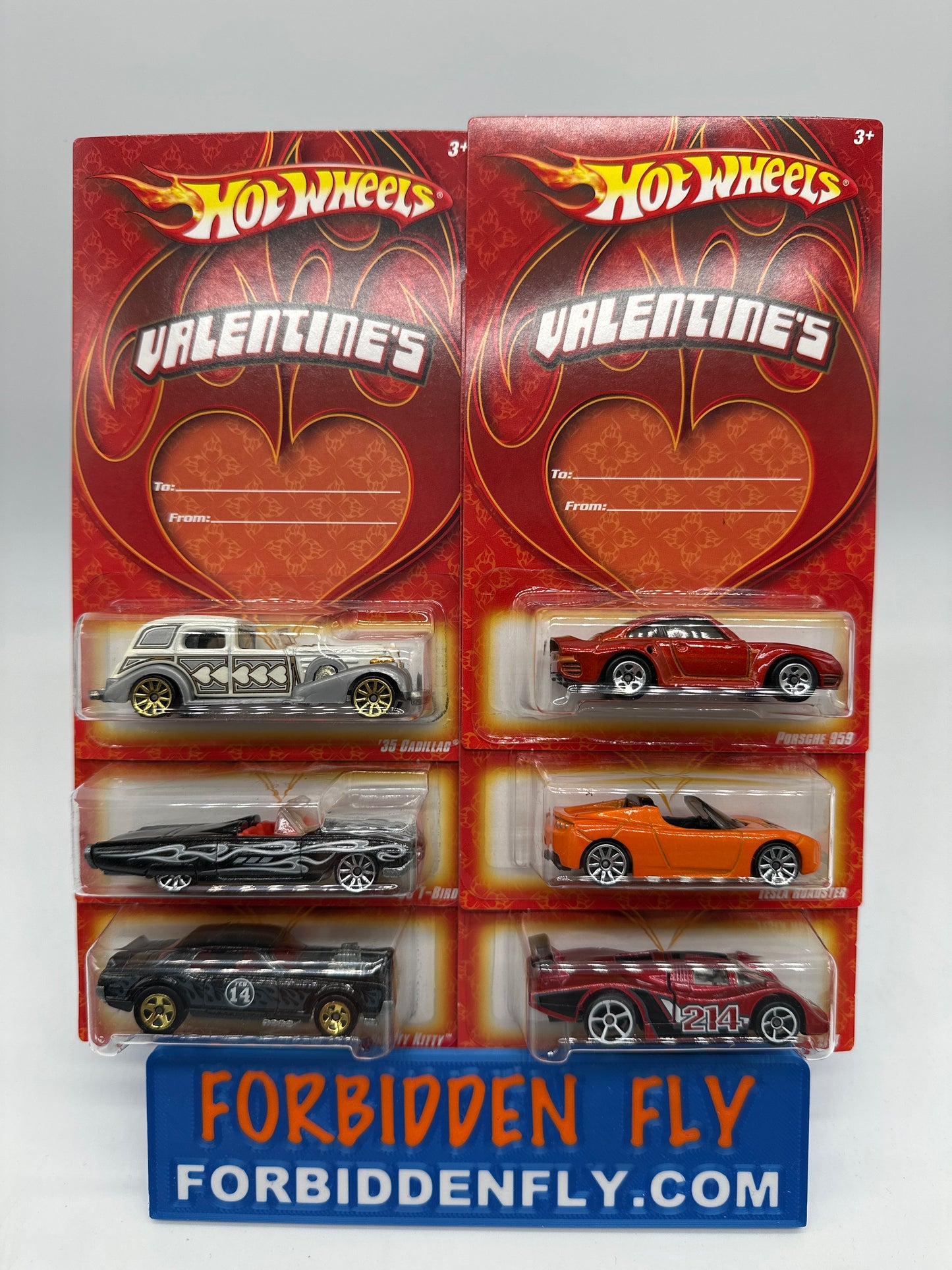 Hot Wheels - Target Exclusive 2009 Valentine’s Day Series - Complete Set of 6