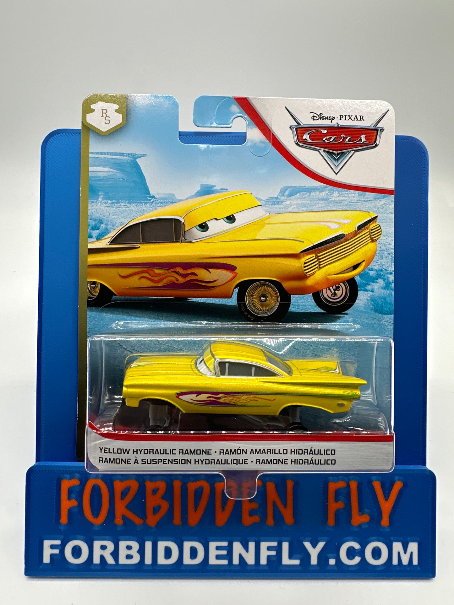 Disney Pixar Cars Movie - Radiator Springs Series - Yellow Hydraulic Ramone